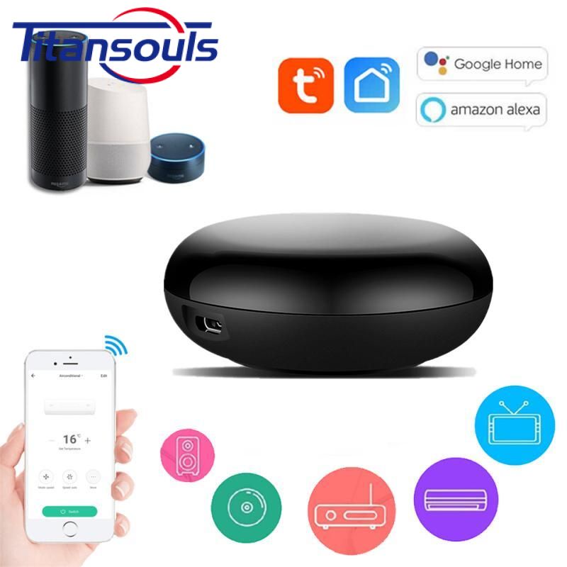 Sẵn Sàng✅⭐Bán Chạy Nhất⭐Tuya WiFi Hồng Ngoại Điều Khiển Từ Xa Cho Máy Lạnh, Nhà Thông Minh IR Điều Khiển Từ Xa Đa Năng Cho Alexa google Home Cao Cấp TTS