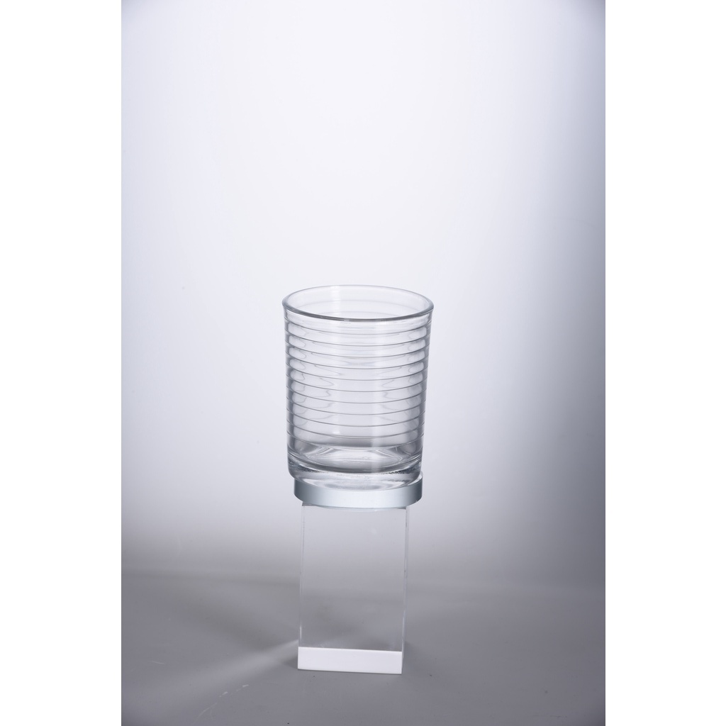 Bộ 6 cốc thủy tinh LOTUS GLASS VTC10 trong suốt cao cấp, an toàn, dùng để uống nước, trà đá, cafe