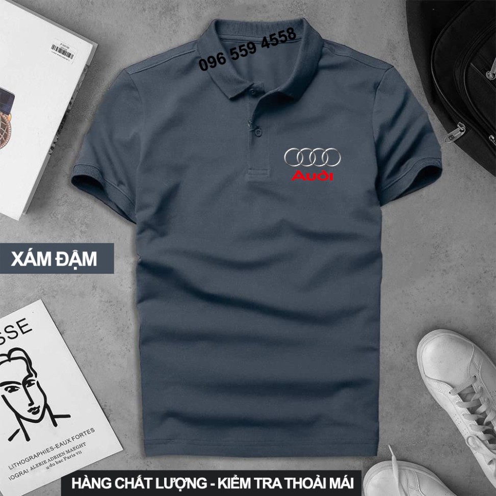 Áo thun Polo Audi Cao Cấp - Polo có cổ Logo Hãng Xe Ô tô nhiều màu sang trọng, Lịch lãm, đẳng cấp, thời trang Polo Store | BigBuy360 - bigbuy360.vn