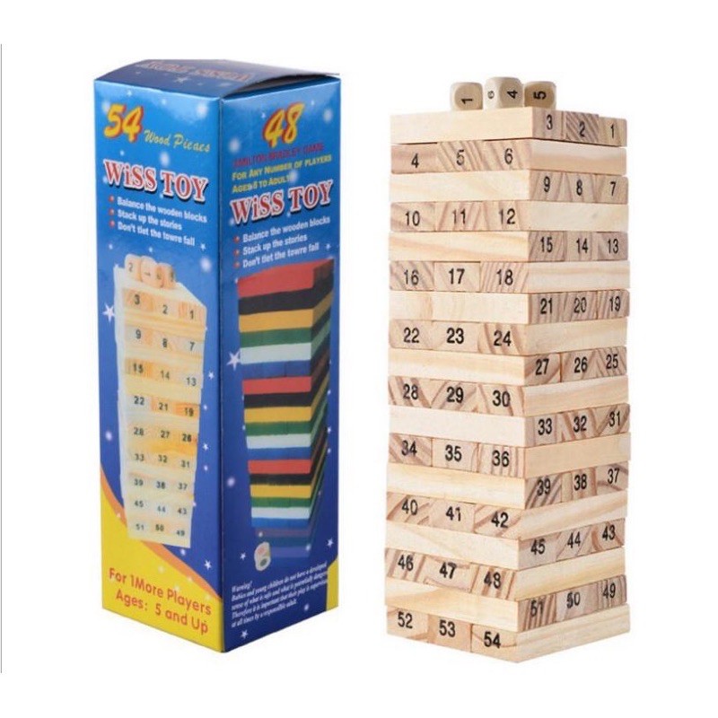 BỘ CHƠI RÚT GỖ chuẩn loại 1
