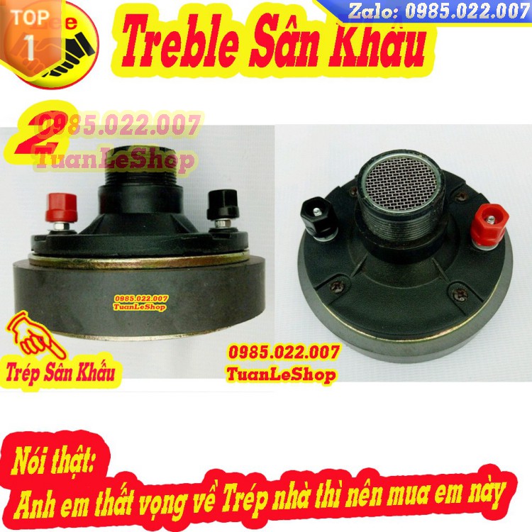 LOA TREP -  LOA TREBLE - 2 CỦ KÈN THUMPER TỪ 120 COIL 51 CAO CẤP – TREBLE SÂN KHẤU