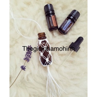 Giỏ treo tinh dầu,cây cảnh macrame dành cho xe ô tô