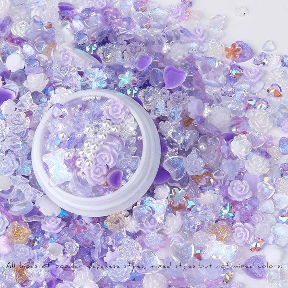 Phụ Kiện Trang Trí Móng Tay Nghệ Thuật Bằng Nhựa Resin Dễ Thương