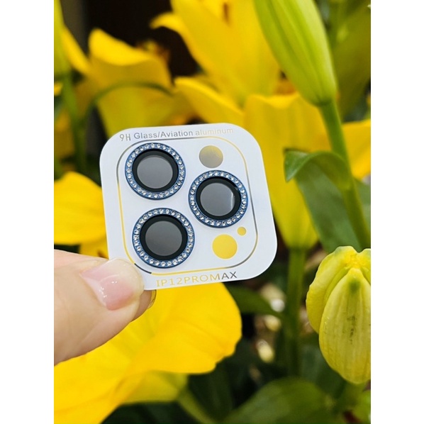 Dán bảo vệ cam đính đá từng lens dời ip14/ ip14 pro/ ip14 plus/ ip14pro max