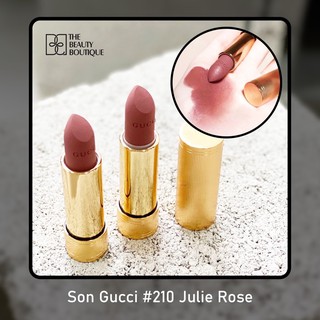 Son Gucci matte màu mới 210 Julie Rose