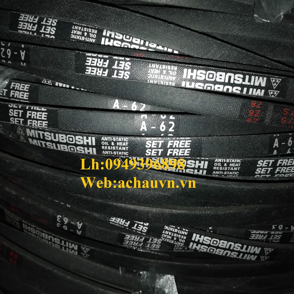 Day curroa V- Belt A62 (10 sợi)