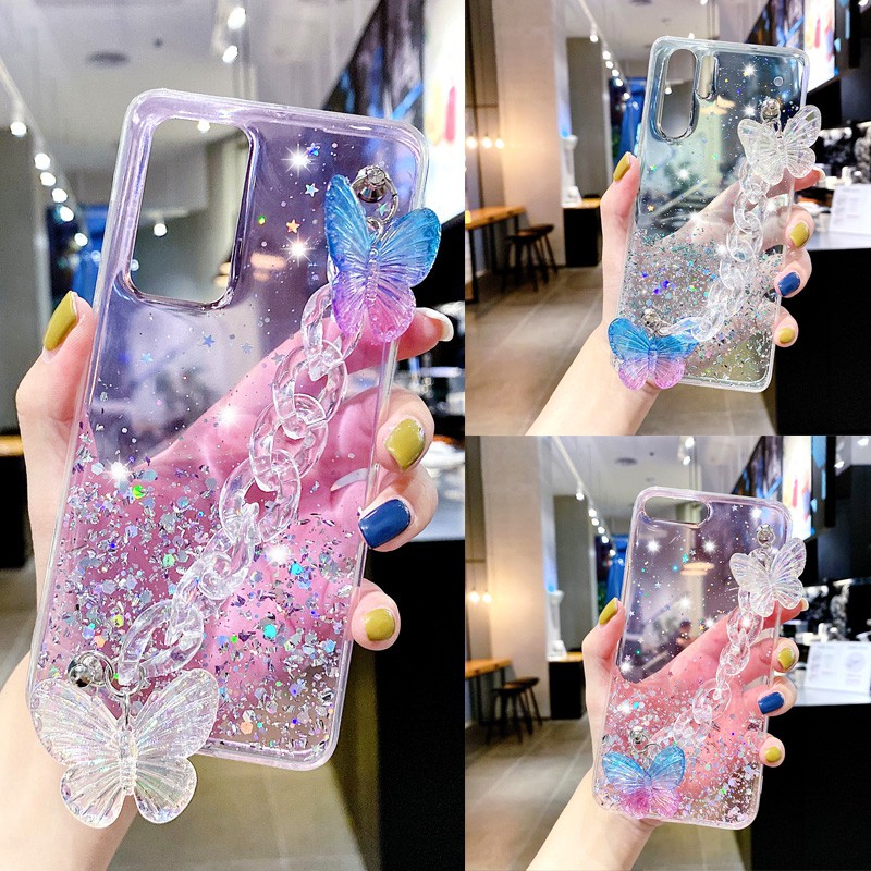 Ốp Điện Thoại Đính Kim Tuyến Cho Oppo A55 A94 A76 A16e A95 A16 A54 A74 A15 Reno 6 5f 5 4f A15s A1k A31 A9 A5
