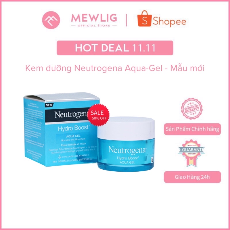 Kem dưỡng ẩn neutrogena aqua 5ml -cấp nước dưỡng ẩm dưỡng trắng da