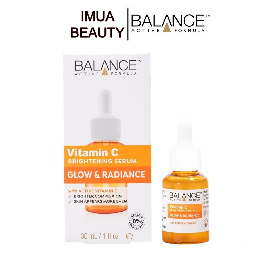 Tinh Chất Balance Active Formula Vitamin C Serum 30ml Dưỡng Sáng Da, Mờ Thâm Sẹo