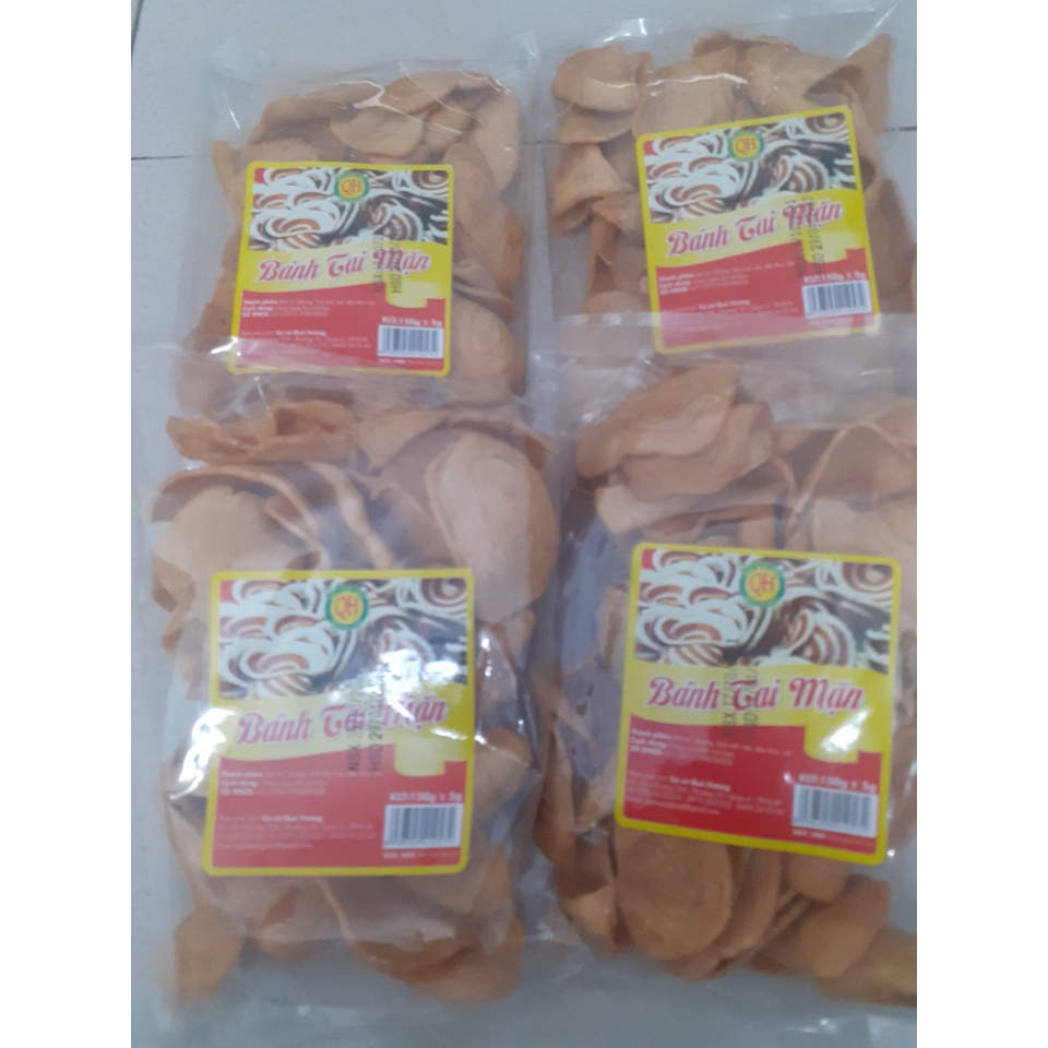 BÁNH TAI HEO NƯỚC MẮM - TAI HEO MẶN 150GR