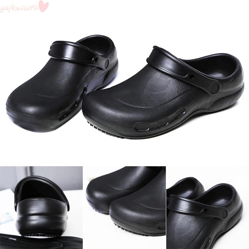 Mens Chef Shoes Casual Flat Kitchen Hotel Cook Nonslip Safety Oil&Water Proof