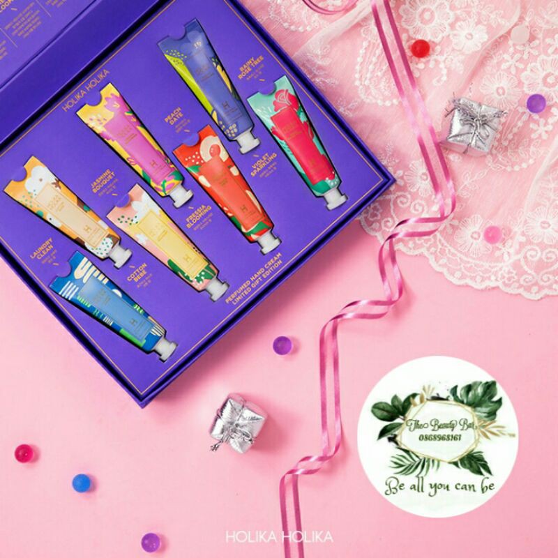 Kem tay hương nước hoa Holika Holika Perfume Hand Cream 30ml nhập khẩu Hàn Quốc