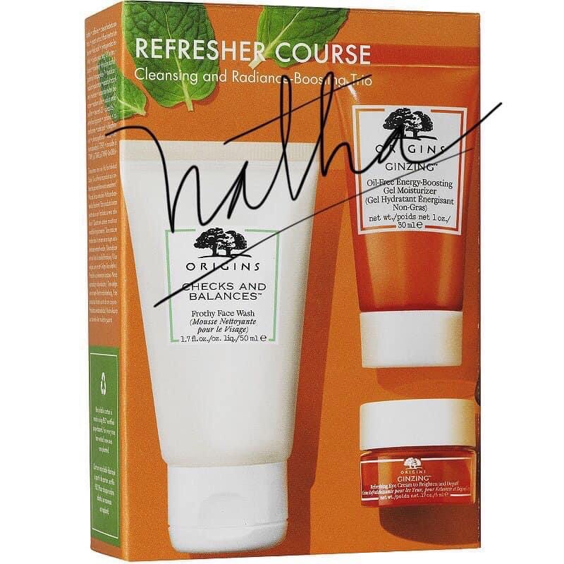 SET DƯỠNG DA ORIGINS REFRESHER COURSE
