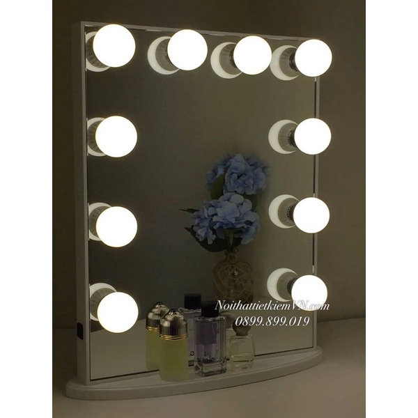 Gương đèn led, gương trang điểm để bàn, gương makeup - G99997998