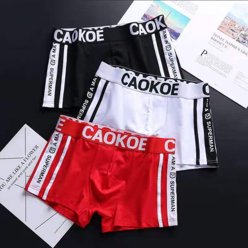 Quần Lót Boxer Thoáng Hơi Phong Cách Hàn Quốc Cho Nam