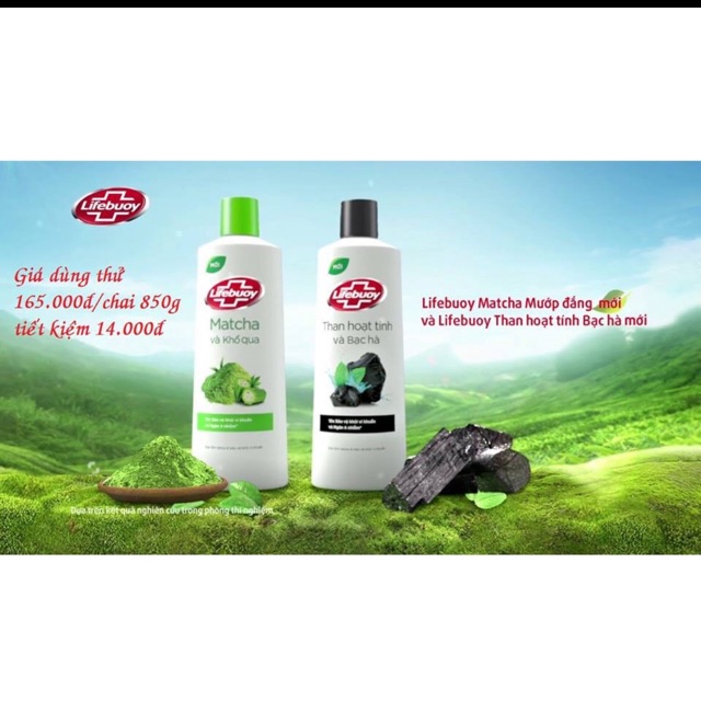 Sữa tắm detox diệt khuẩn lifebuoy 200g