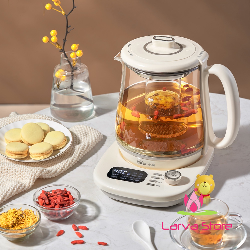 Bình Đun Pha Trà Bear YSH-C15Q5 (SUBE011) - Bản Quốc Tế - Bảo Hành 18 Tháng