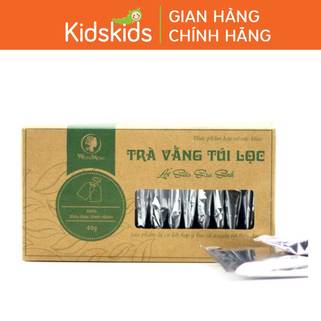 Trà vằng túi lọc Wonmom 40g