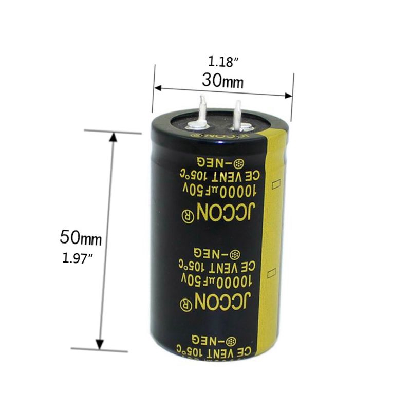 Tụ Điện Phân Cực 50v 10000uf 30x50 Bằng Nhôm
