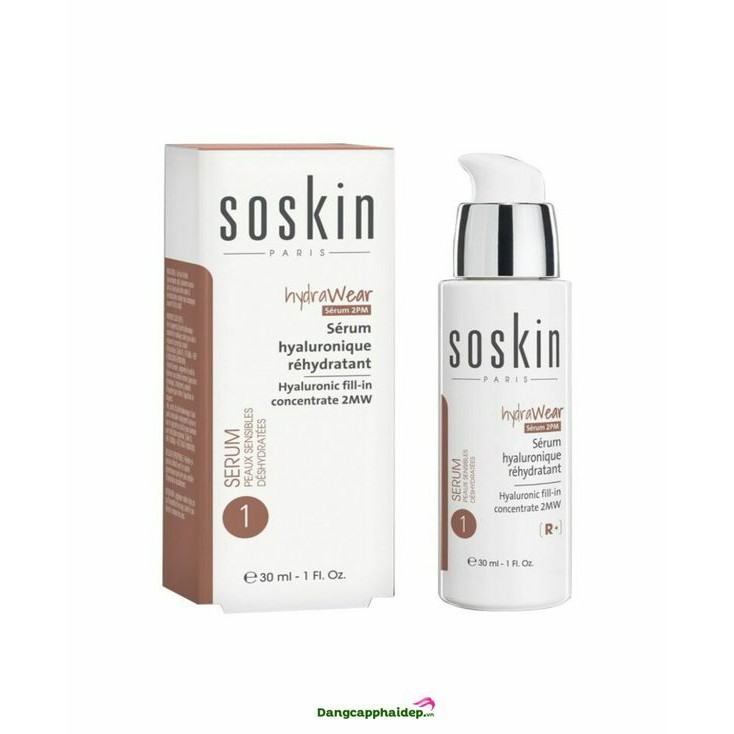 Tinh chất dưỡng da 30ml Soskin Hyaluronic Fill-in Concentrate 2MW