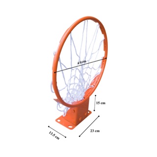 Khung Vành bóng rổ tiêu chuẩn NBA thi đấu (2 lò xo Chịu lực 180kg) dùng cho nhà thi đấu huấn luyện và giảng dạy