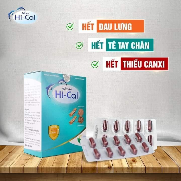 Avisure Hi Cal.Bổ Sung Canxi Nanno Tự Nhiên,Dưỡng Chất Cần Thiết Cho Phụ Nữ Mang Thai