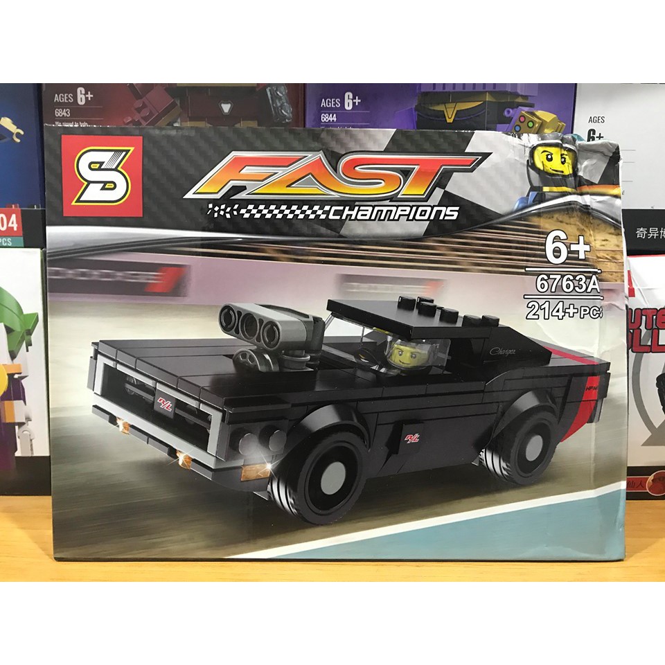 Mô hình Non lego Speed champion - xe ô tô SY 6763A