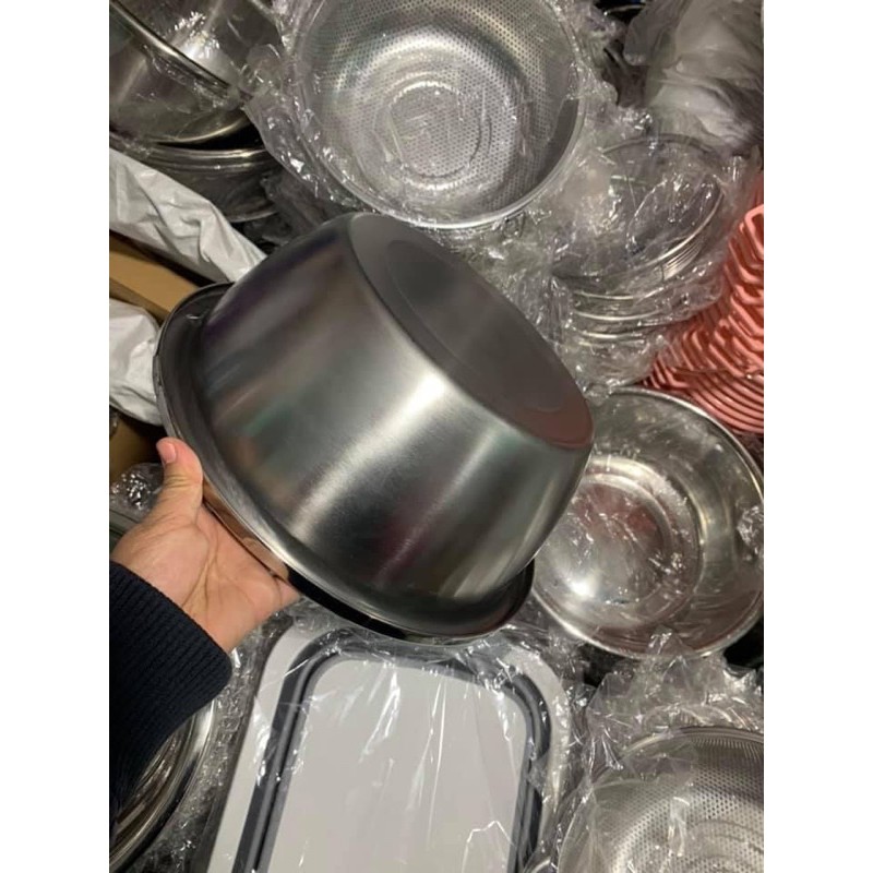 BÁT, TÔ INOX 304 HOA SEN LOẠI DÀY