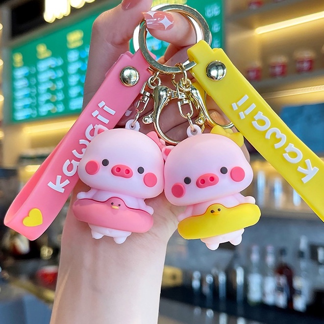 Móc Khóa Heo Nhiều Màu Xinh Yêu MK202