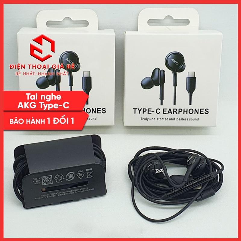 Tai nghe AKG Type C (Galaxy Note 10, Note 10 Plus) - Chất âm tốt, giá rẻ