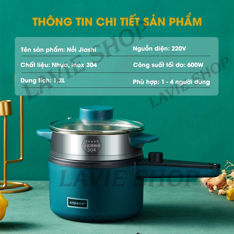 Nồi Điện Đa Năng Mini Chính Hãng Jiashi