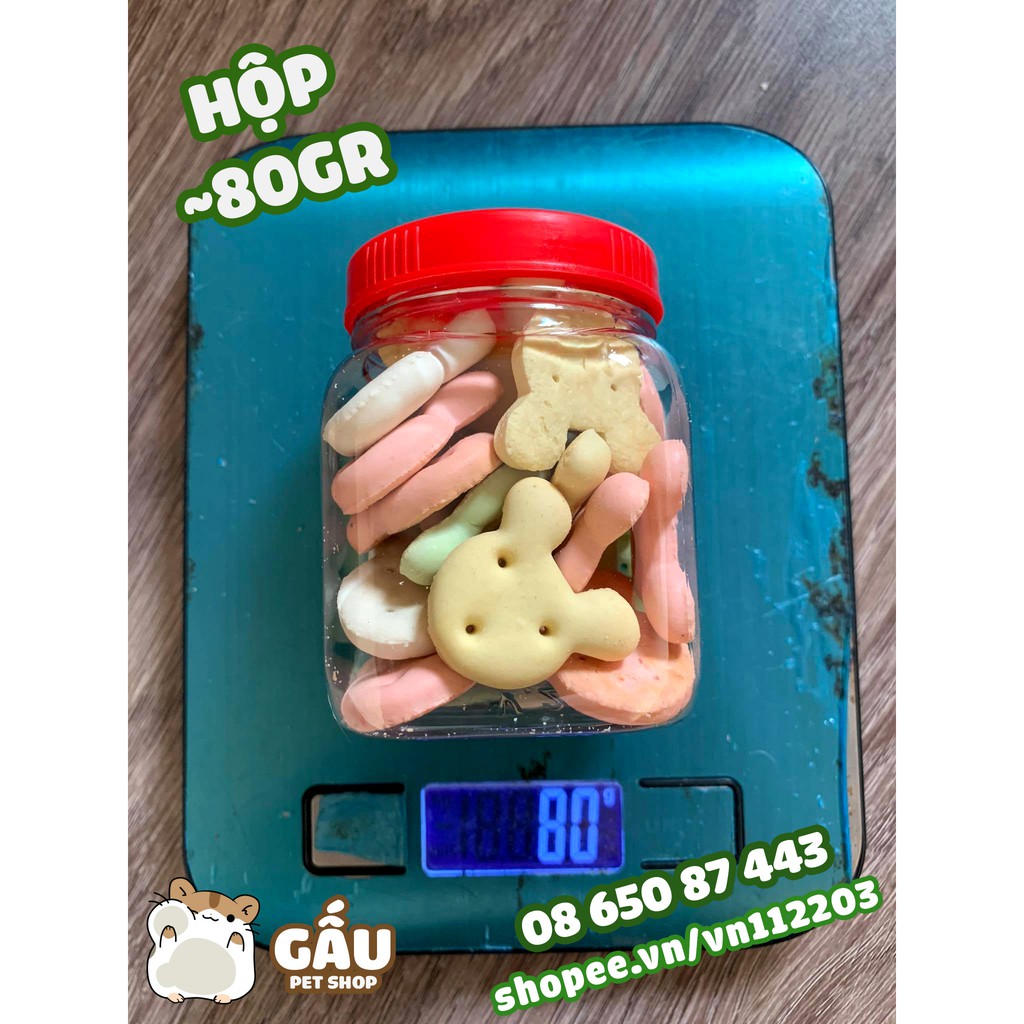 Bánh Gấu Mickey Cookie cho Hamster / Chó / Mèo