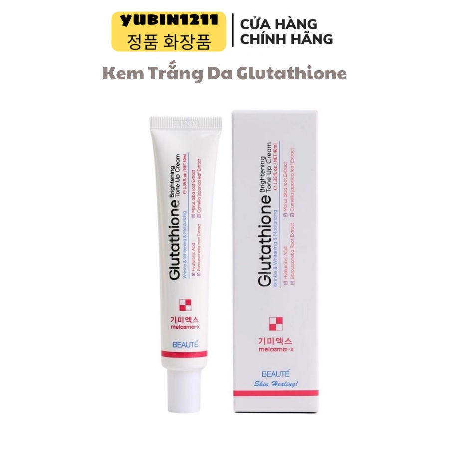 Kem Dưỡng Trắng Melasma Glutathione Brightening Tone Up Cream 40ml