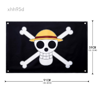 Cờ Cướp Biển One Piece Độc Đáo 60*90CM