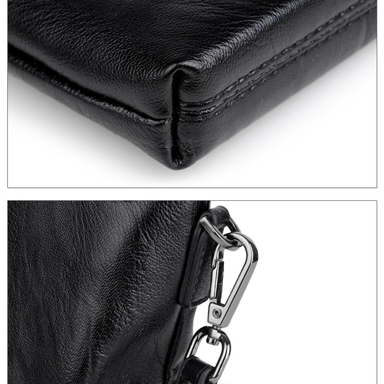 [BEST SELLER] Túi cầm tay Clutch da nam Manzo CL003 - Tặng móc khóa da bò thật | BigBuy360 - bigbuy360.vn