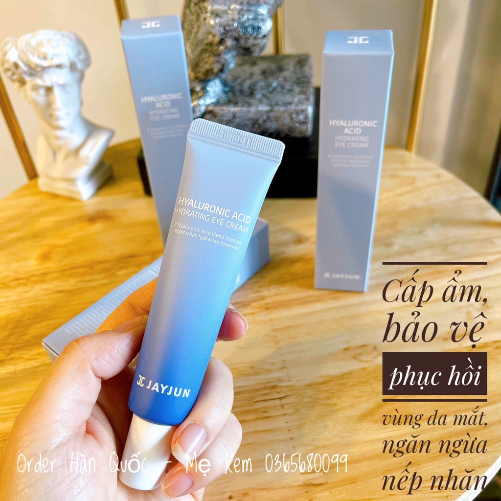 Kem dưỡng mắt phục hồi và cấp ẩm sâu Jayjun Hyaluronic Acid Hydrating Eye Cream