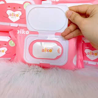 Combo 6 khăn ướt AIKO bịch 100 tờ
