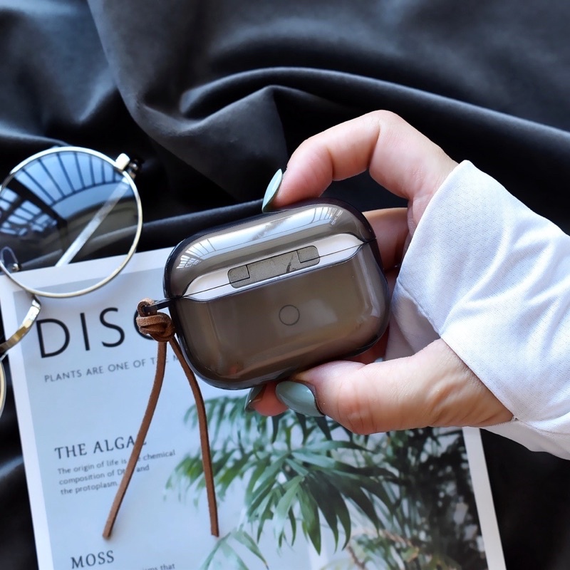 Case Airpod 1/2/Pro/3 Đen Trong Hình Chữ P0RNHUB độc lạ