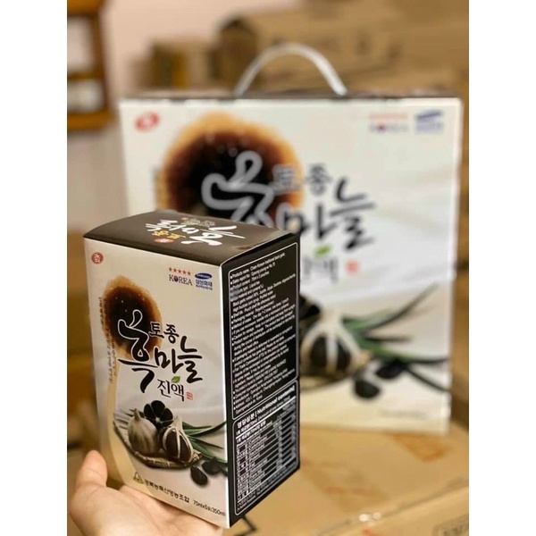 NƯỚC ÉP TỎI ĐEN HÀN QUỐC [CAM KẾT CHÍNH HÃNG] tại Nguyễn Gia group