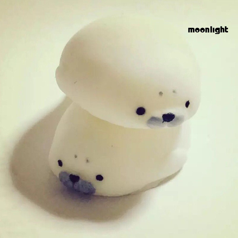 Đồ chơi squishy giảm áp lực hình hải cẩu dễ thương dành cho bé