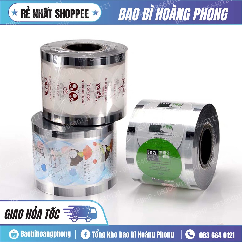 Màng Ép, màng dập in sẵn 2400 hình/cuộn dập được tất cả các size,freeship extra...