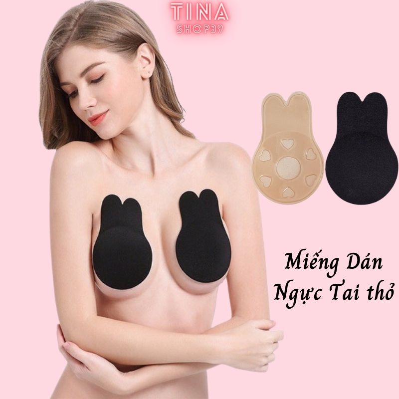 Miếng Dán Ngực Tai Thỏ , Áo Dán Kéo Tạo Khe Ngực TN 0132