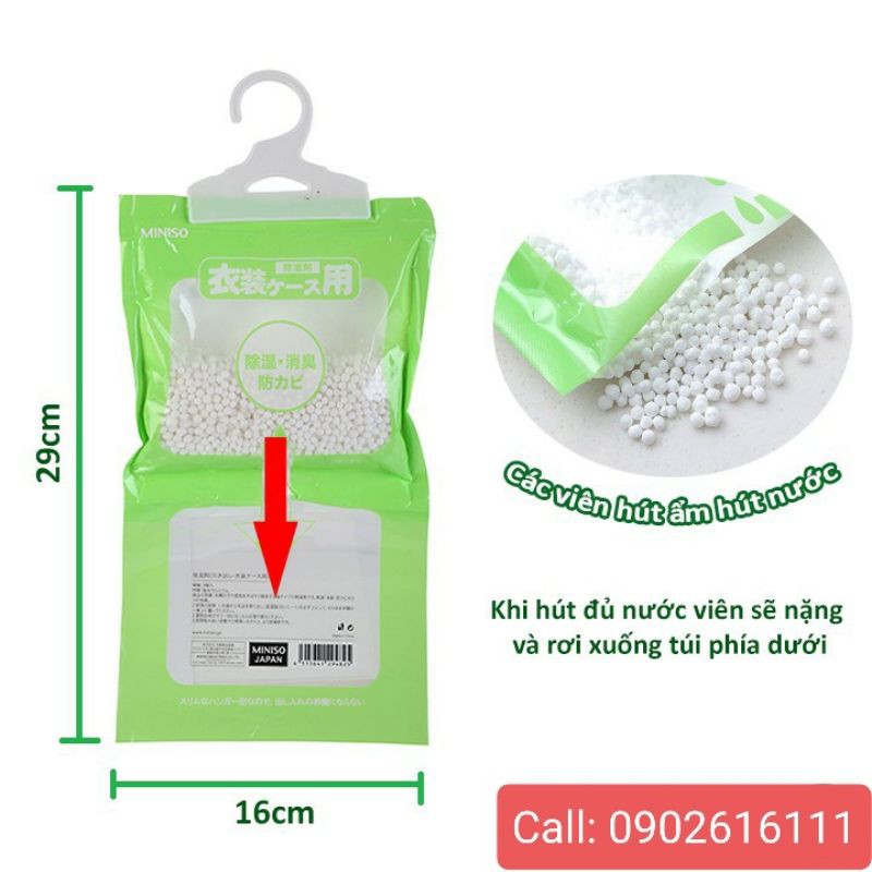 Gói Hút Ẩm Tủ Quần Áo - Giày Dép - Nhà Bếp - Nhà Tắm Tiện Lợi