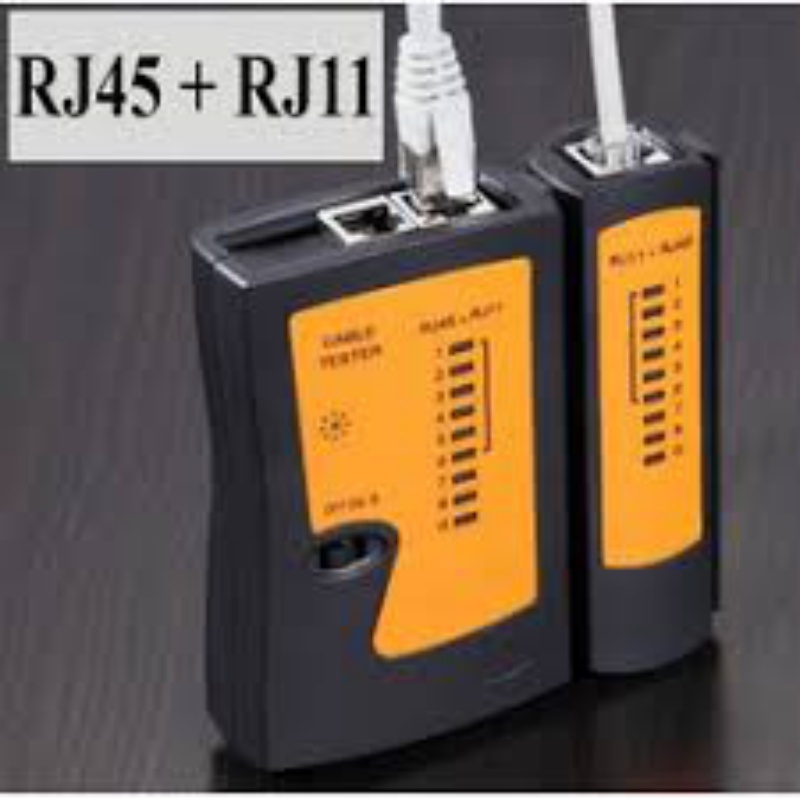 Hộp Test Cáp Mạng Đa Năng Rj11/Rj45 Tặng Kèm Pin 9V