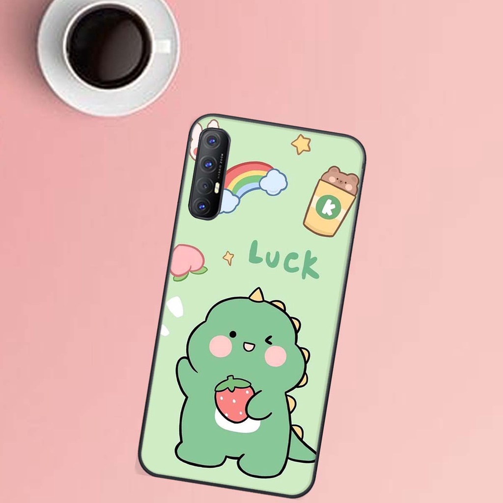 Ốp lưng Oppo RENO 3 PRO in hình khủng long , gấu nâu xinh xắn, siêu cute  mà còn vô cùng RẺ -ĐẸP