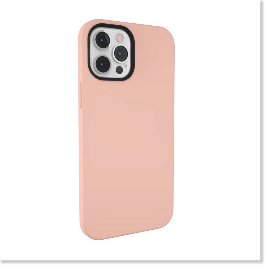 Ốp Lưng Dành Cho IPhone 12 Series Switcheasy MagSkin Lớp phủ nano và silicone lỏng chống bụi bẩn rất tốt - Hàng CHính hã