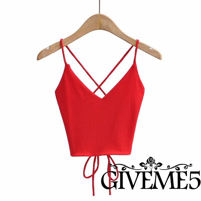 Áo Nữ Không Tay Cổ Chữ V Thời Trang Quyến Rũ