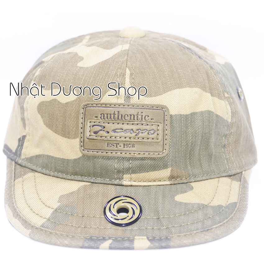 Nón kết mỏ mềm trẻ em từ 1-3 tuổi logo 7  đóng SÒ TO ở kết và đóng 3 sò - Chất liệu vải Kaki xịn sò oát mềm, sang trọng