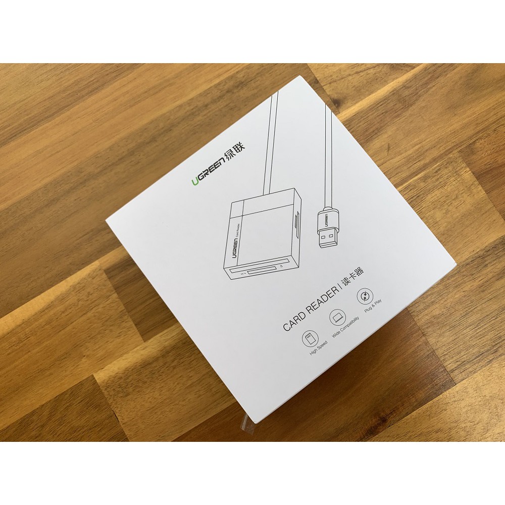 USB 3.0 to card Reader CF, SD, TF, MS UGREEN 30335