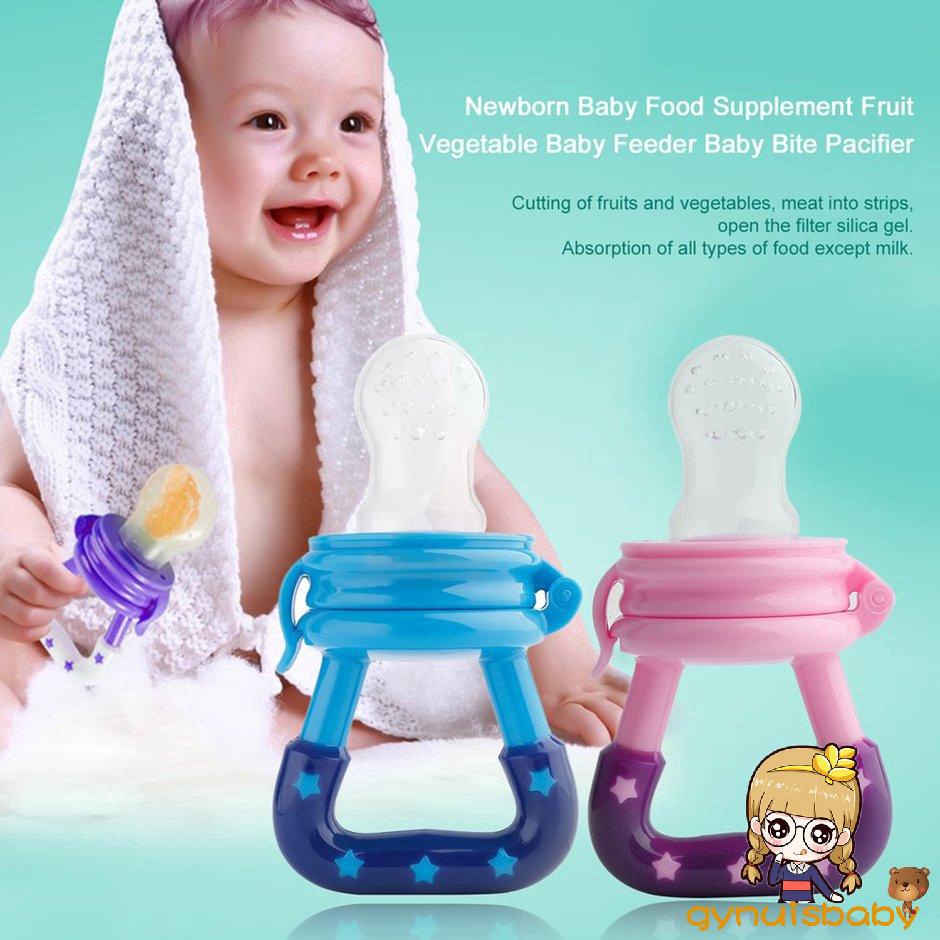 Newborn Baby Food Supplement Fruit Vegetable Baby Feeder Baby Bite Pacifier